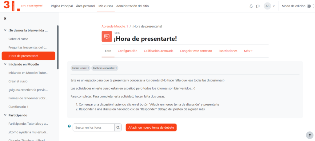 fórum a moodle