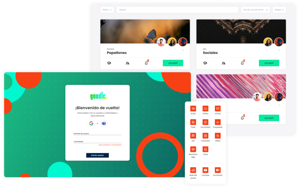 Plataforma goodle, tu moodle todo incluido