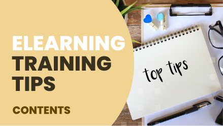 elearning training tips
