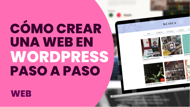Portada_cómo crear una web en wordpress