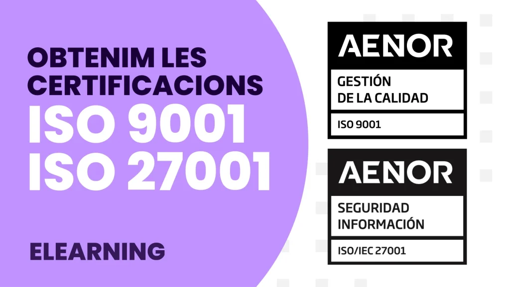 3ipunt obté les certificacions ISO 9001 i ISO 27001!