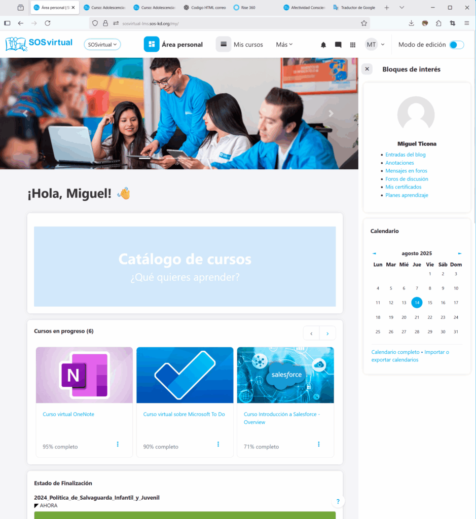 plataforma workplace_sos village