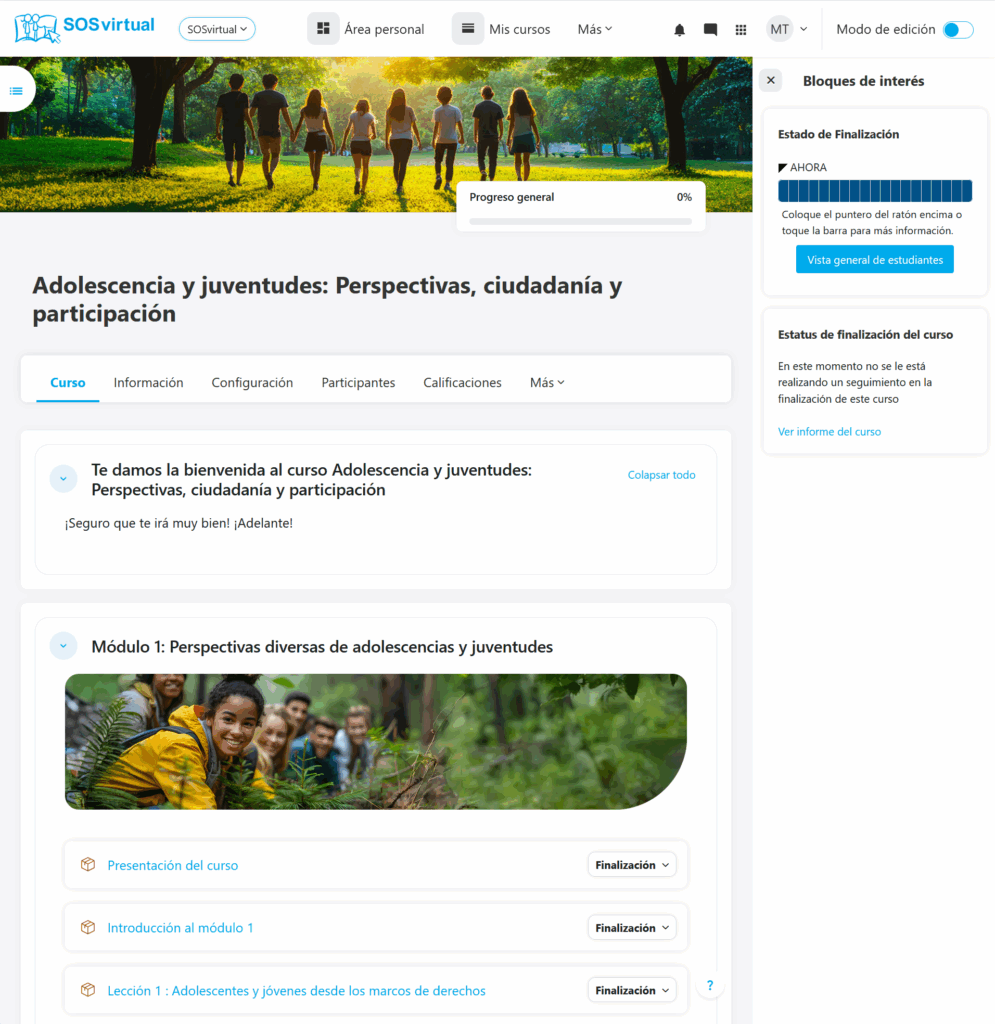 moodle workplace_sos village